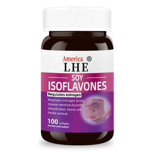 Extracto de Isoflavonas de Soya de Alta Calidad, Apoya la Menopausia y las Afiuras, Regula el Estrógeno, Suplemento de Isoflavonas de Soya - Product Image 4