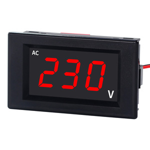 Medidor de Voltaje de CA Digital DL85-20, 230V, Pantalla LED, Monofásico, Voltímetro de Montaje en Panel - Product Image 1