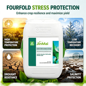 Fertilizante Orgánico Líquido con Aminoácidos y Proteína de Pescado, Anti-Estrés para Plantas, Tolerante a Sequías, Frío, Salinidad y Alcalinidad - Product Image 1