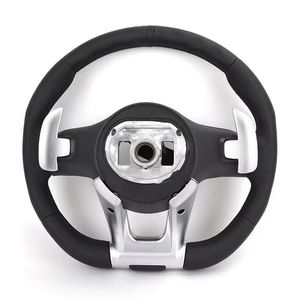 Volant semi-cuir pour Mercedes Ben ML W164 W166 W211 W212 C117 W177 W222 W223 W218 C118 W251 W176 W204 W205 <span class=keywords><strong>C63s</strong></span> AMG - Product Image 4