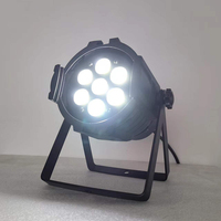 Lumières de scène de théâtre RGBW 4in1 modernes Mini éclairage à effet coloré pour les mariages et les événements 7pcs * 10w Stage Par Light