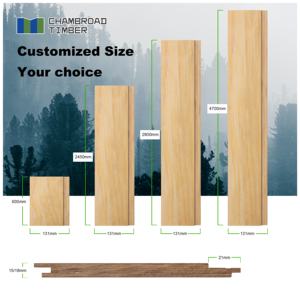 Termietenbestendige Buitenwandpanelen, Versterkte Houten Bekledingsborden, Anti-Vervorming Buitengevelbeplating Voor Tuinmuur, Balkon - Product Image 2