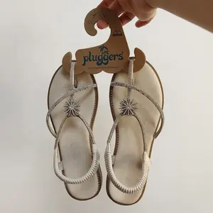 Paper Cardboard Slipper Hangers For Slippers Sandals Retailed