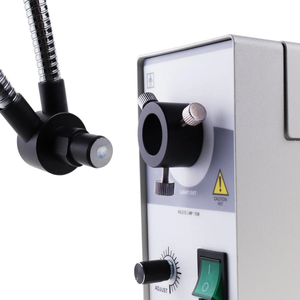 ตัวนำแสงไฟเบอร์ออปติกแบบคอห่านคู่สำหรับรุ่น GX-301 |   หลอดไฟแบบยืดหยุ่นสำหรับแหล่งกำเนิดแสงฮาโลเจนและกล้องจุลทรรศน์ - Product Image 3