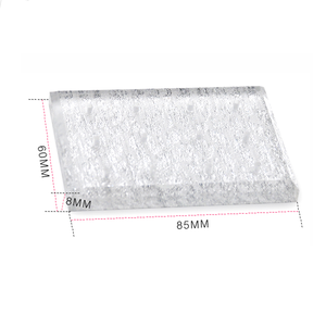 Soporte de exhibición transparente de plástico acrílico con 12 orificios para brocas de uñas, soporte para fresas de gel de 3/32 pulgadas para herramientas de salón de manicura - Product Image 3