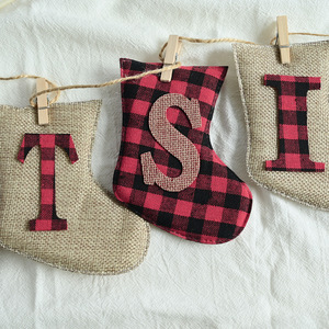 Joyeux Noël Bannière <span class=keywords><strong>Toile</strong></span> <span class=keywords><strong>De</strong></span> <span class=keywords><strong>Jute</strong></span> <span class=keywords><strong>Chaussette</strong></span> En Forme <span class=keywords><strong>De</strong></span> Décoration <span class=keywords><strong>De</strong></span> Noël Joyeux Noël <span class=keywords><strong>Toile</strong></span> <span class=keywords><strong>De</strong></span> <span class=keywords><strong>Jute</strong></span> Bannière Fête Photo Props Décorations Pour La Maison - Product Image 2