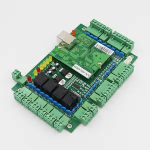 Professional 4 Doors TCP/IP Network Wiegand 26/34 Bit Access Control Board Panel