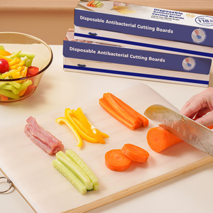 Disposable Cutting <b>Board</b> <b>Mat</b> EVA Rectangle Non Slip Antibacterial For Kitchen Meat Baby Food - Product Image 2
