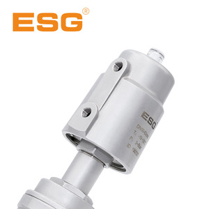 วาล์วปรับมุม ESG แบบมีเกลียวใน ทำจากสแตนเลส 304 ทนแรงดัน 16 บาร์ สำหรับควบคุมการไหลของไอน้ำ - Product Image 3