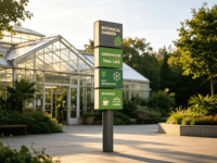 Panneau d'affichage LED SERENA pour station-service, étanche, pour publicité extérieure sur pylon, pour utilisation automobile et autoroutière