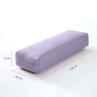 Coussin de yoga en éponge haute densité, amovible et lavable, rectangulaire, outil d'assistance pour l'exercice, écologique, nouveau style, nouveau design