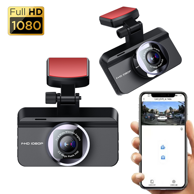 Brand New Dual-lens 170 Wide-angle Built-in WIFI High-definition 3-inch IPS Screen Dash Cam Model X7 G-Sensor Parking Monitor