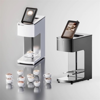 Impresora de inyección de tinta automática EVEBOT EB-FM1 para alimentos, 600DPI, de cama plana, USB, para decoración de café, latte art, pasteles, macarons, efecto 3D