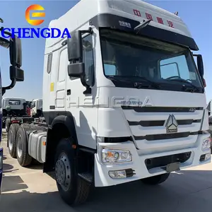 Pesado 6x4 10 rodas caminhão de reboque, cabeça sinocaminhão howo 6x4 caminhão trator 371