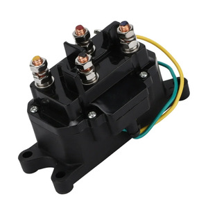 สวิตช์รีเลย์กว้านไฟฟ้า 12V 250A สำหรับรถยนต์รถออฟโรดสีดำ ABS รีโมทคอนโทรล - Product Image 5