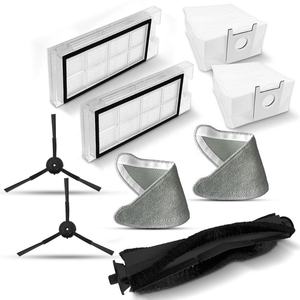 Ajustement pour Xiaomi <span class=keywords><strong>Roidmi</strong></span> <span class=keywords><strong>Eve</strong></span> <span class=keywords><strong>Plus</strong></span> filtre <span class=keywords><strong>HEPA</strong></span> rouleau principal brosse brosse latérale vadrouille tissu sac à poussière aspirateur pièces remplacement - Product Image 1