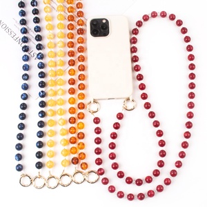Atacado: Contas de Acrílico, Plástico e Vidro para Alça de Celular Transversal (Crossbody) e Cordão Decorativo (Lanyard) – 17 Cores para Capas de Celular - Product Image 2