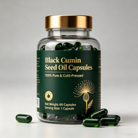 Huile de Nigelle Pressée à Froid Marque Blanche – Vente Directe Usine – Compléments Alimentaires à Base de Plantes pour le Soutien Immunitaire et Cardiaque – OEM