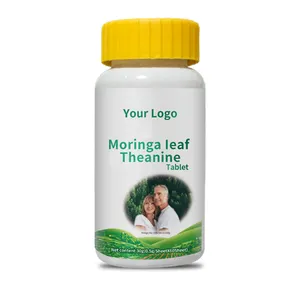 Factory Food Healthcare supplements tablets Bulk supplements moringa leaf theanine tablets