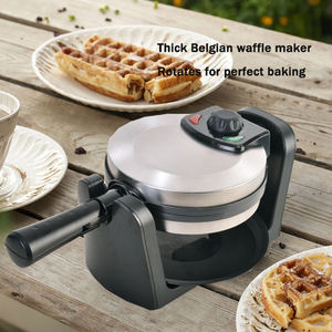 Machine à gaufres épaisses en acier inoxydable, <span class=keywords><strong>gaufrier</strong></span> belge électrique, oeuf, <span class=keywords><strong>gaufrier</strong></span> électrique personnalisé - Product Image 6