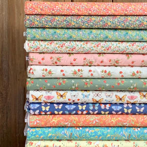 Kain Katun Poplin Tana Lawn Berkualitas Tinggi, Ringan, 100% Katun, Cetak Digital Motif Bunga, Berwarna-warni, Berlapis, untuk Kemeja Wanita - Product Image 1