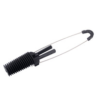Pince de terminaison réglable en fibre de verre haute tension SENTUO PA-02-SS OEM 4KN pour montage mural, accessoires de câblage aérien