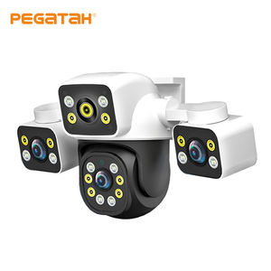 12MP kamera keamanan Wi-Fi 10X Zoom PTZ AI pelacakan gerakan penglihatan malam Audio dua arah CMOS tahan air IP65 dalam ruangan/luar ruangan - Product Image 1