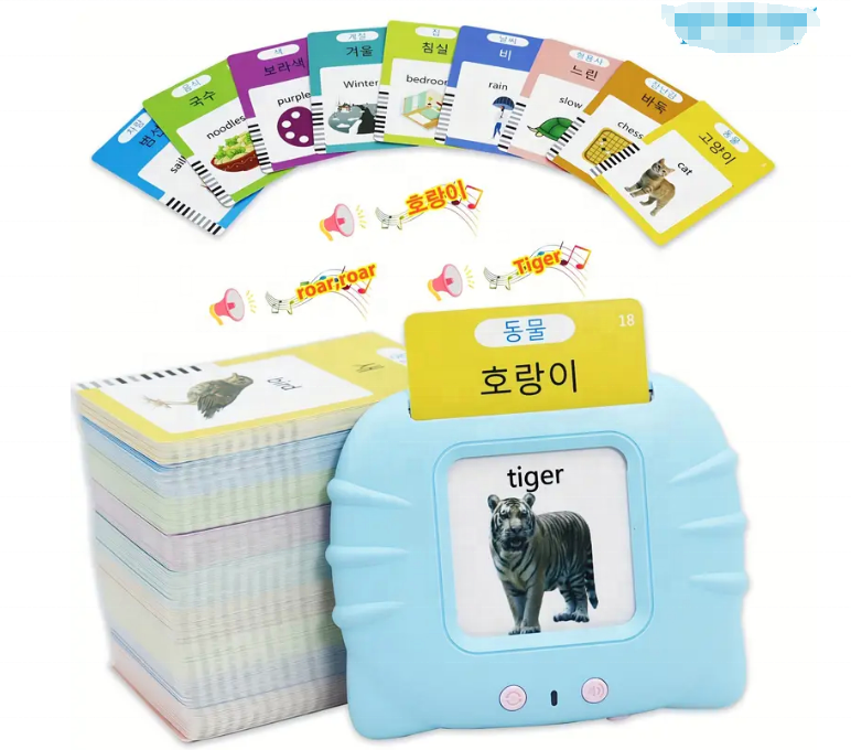 OEM Korean Bilingual Talking Flashcards Language