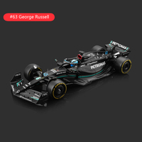 Bburago 1:24 Mercedes-AMG F1 Team 2023 Edición Especial #44 Hamilton Modelo de Coche de Aleación Fórmula Racing de Juguete Fundido a Presión W14 F1