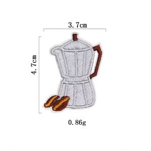 Cute Embroidery Cat Paw Ice Cream Coffee Patch for Decoration of Labor Suit Phone case - Product Image 6