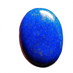 Cabochon de pierre précieuse naturelle de lapis-lazuli de haute qualité, marque FAIJAN GEMS, origine Rajasthan, certifié par une tierce partie, personnalisable - Product Image 1