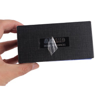 Impression par transfert de nickel 3D personnalisée étiquette de LOGO en métal auto-adhésive fendue pour utilisation industrielle et par téléphone portable étiquette de logo autocollant