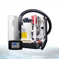 Climatiseur marin autonome refroidi par eau 16000 Btu, système de climatisation pour bateau avec chauffage à cycle inversé pour yacht, navire, embarcation