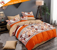 Lit 2 Places Draps De Luxe Jimmy 4 Pièces Draps de Lit pour Lit Queen Size Draps De Lit Jimmy Logo Personnalisé Ensemble de Draps
