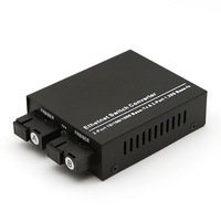 10 100 1000 Fiber optik Ethernet anahtarı medya dönüştürücü 2 Fiber 2 RJ45 Gigabit FTTH XC-2F2E-1G LHGD
