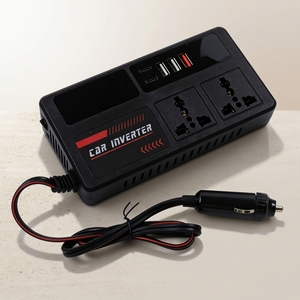 Inversor ARL de 12V CC a 220V CA, 5A, 50/60Hz, Monofásico, para Uso Doméstico, con Enchufe de CA - Product Image 1