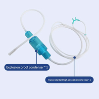 Cannule nasale en silicone souple avec filtre à eau, tube universel pour machine d'inhalation d'hydrogène, accessoires d'inhalateur de qualité médicale