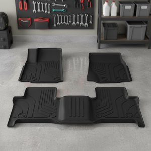 Pour GS350 pour G20 Scion <span class=keywords><strong>TC</strong></span> TPE Tapis de sol de voiture en TPE aiguilleté de 3 mm d'épaisseur, ensemble complet de 2 pièces pour G500 Forester 7 places 2008 - Product Image 5