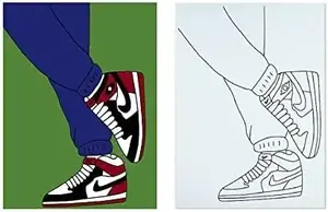 Fournitures de <span class=keywords><strong>peinture</strong></span> pour <span class=keywords><strong>dessin</strong></span> de maison moderne Décoration murale Art selon numéros <span class=keywords><strong>Peinture</strong></span> numérique sur toile DIY - Product Image 2