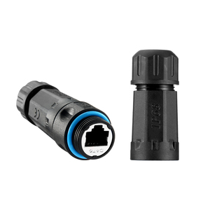 IP68 không thấm nước Cat6/7 RJ45 Coupler 10GB shielded Coupler <span class=keywords><strong>Ethernet</strong></span> ngoài trời Lan nối cho starlink/CAT5/Cat6/cat6A/cat7 - Product Image 2