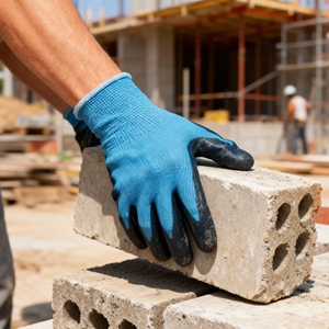Anti-Static Custom Color Work <strong>Gloves</strong> PU Palm Coated Nylon <strong>Top</strong> Anti-Slip Durable Breathable Safety <strong>Gloves</strong> - Product Image 5