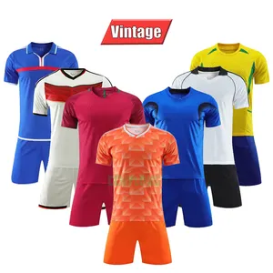 Fabricante venda Retro National Team Soccer Uniformes Alta Qualidade Soccer Jersey Custom Vintage Concurso treinamento Sport Shirts