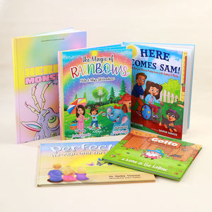 Libro de Tapa Dura de Fábrica con Impresión Offset en Cartulina de Arte, Papel Recubierto, Impresión de Libros Infantiles Personalizados, Libro de Cartón para Niños - Product Image 1