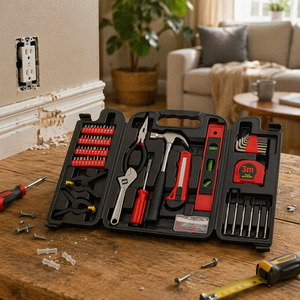 Juego de Herramientas Manuales de Acero al Carbono al por Mayor, Personalizable OEM, para Reparaciones del Hogar y Bricolaje - Product Image 6