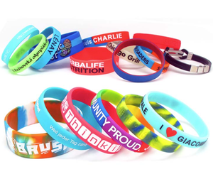 New Product High Quality Fashion Custom Print Deboss Emboss Wristbands Custom Silicon Bracelet Silicone Baller Custom Band