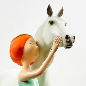 Dream As a Horse-Far Away Resina ecológica Decoración de escritorio para el hogar Arte Hotel <span class=keywords><strong>Restaurante</strong></span> Famoso Albergue Regalo de cumpleaños - Product Image 4
