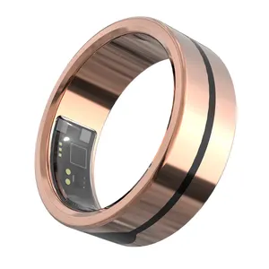 Stainless Steel Activity APP Fitness Monitor Intelligent Sleep Tracking Smart Health Ring Smart Ring Manufacturer