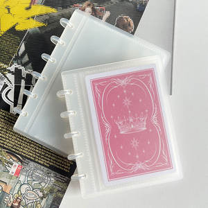 रिंगनोट ने पारदर्शी 3.5/4/5/6 इंच स्टीकर भंडारण फोटो कार्ड ढीला डिस्क बाध्य एल्बम बिंदर - Product Image 4