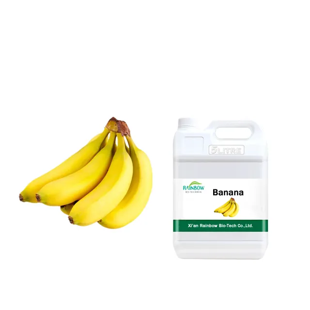 Fabrik versorgung Lebensmittel geschmack Aromen Konzentrierte Bananen Lebensmittel Aroma Öl Fruchtige Aromen Essenz