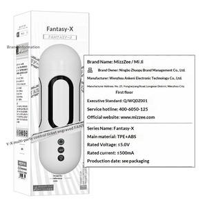 Miji <span class=keywords><strong>Fantasy</strong></span> X Masturbatore Maschile a Forma di Aereo con Suoni e Vibrazioni, Giocattolo Sessuale Completamente Automatico, 20 Pezzi/Scatola - Product Image 5